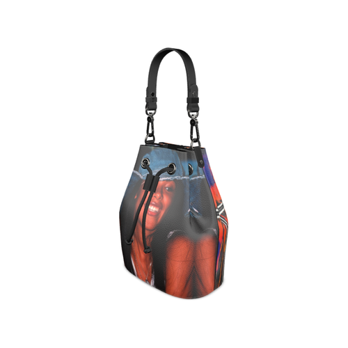 Load image into Gallery viewer, Nappa Leather Art Aaliyah Bag | featuring Art Remix on one side
