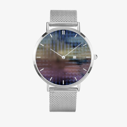 Jacki Easlick Iridescence Stainless Steel Perpetual Calendar Quartz