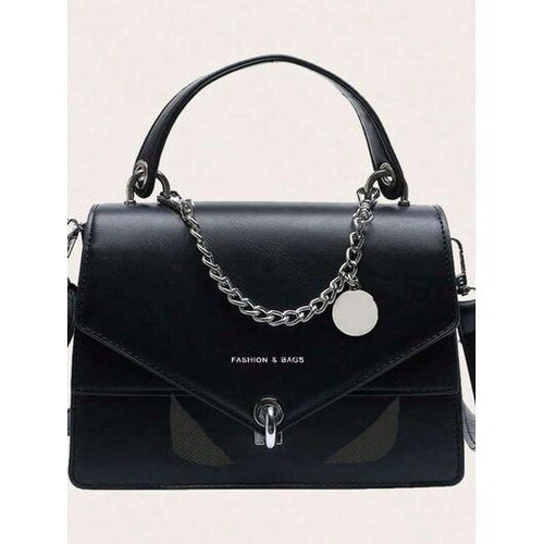 Load image into Gallery viewer, Chain PU Leather Detachable Shoulder Strap Handbag
