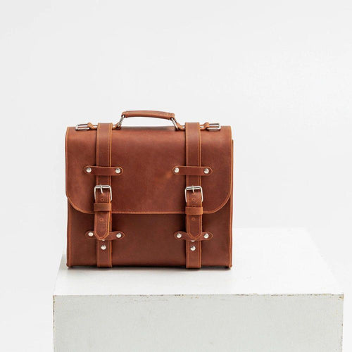 Load image into Gallery viewer, Genuine Leather Briefcase Bag Lora | Women's Work Bag-9
