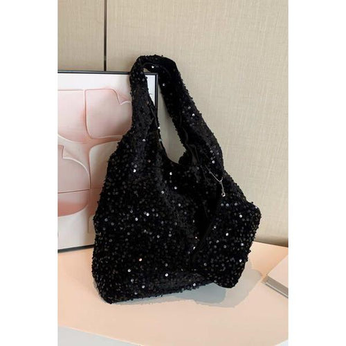 Load image into Gallery viewer, Luxurious Sequin Polyester Handbag
