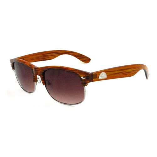 Load image into Gallery viewer, East Village Classic &#39;Tyson&#39; Retro Sunglasses With Wood Effect
