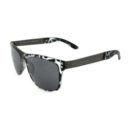 Load image into Gallery viewer, East Village Metal &#39;Rodriguez&#39; Wayfarer Shape Sunglasses With Black
