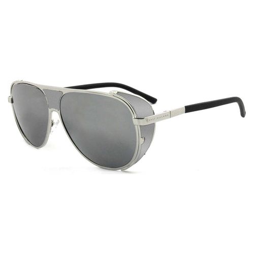 Load image into Gallery viewer, East Village &#39;Jordan&#39; Side Shield Aviator Sunglasses in Silver/black
