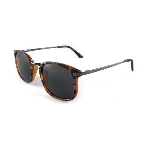 Load image into Gallery viewer, East Village Square &#39;Joe&#39; Metal Bridge Tortoiseshell Sunglasses
