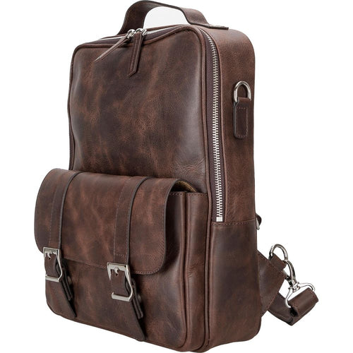 Load image into Gallery viewer, Elmira Leather Laptop Backpack for Men and Women-24
