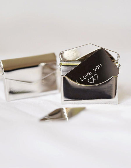 Secret Message Engraved Cufflinks