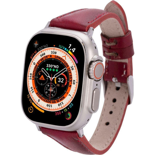 Load image into Gallery viewer, Evansville Slim Leather Bands for Apple Watch 9, Ultra 2 &amp; SE-25
