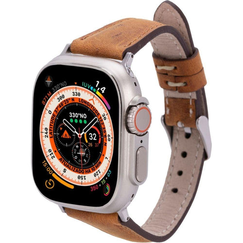 Load image into Gallery viewer, Evansville Slim Leather Bands for Apple Watch 9, Ultra 2 &amp; SE-20
