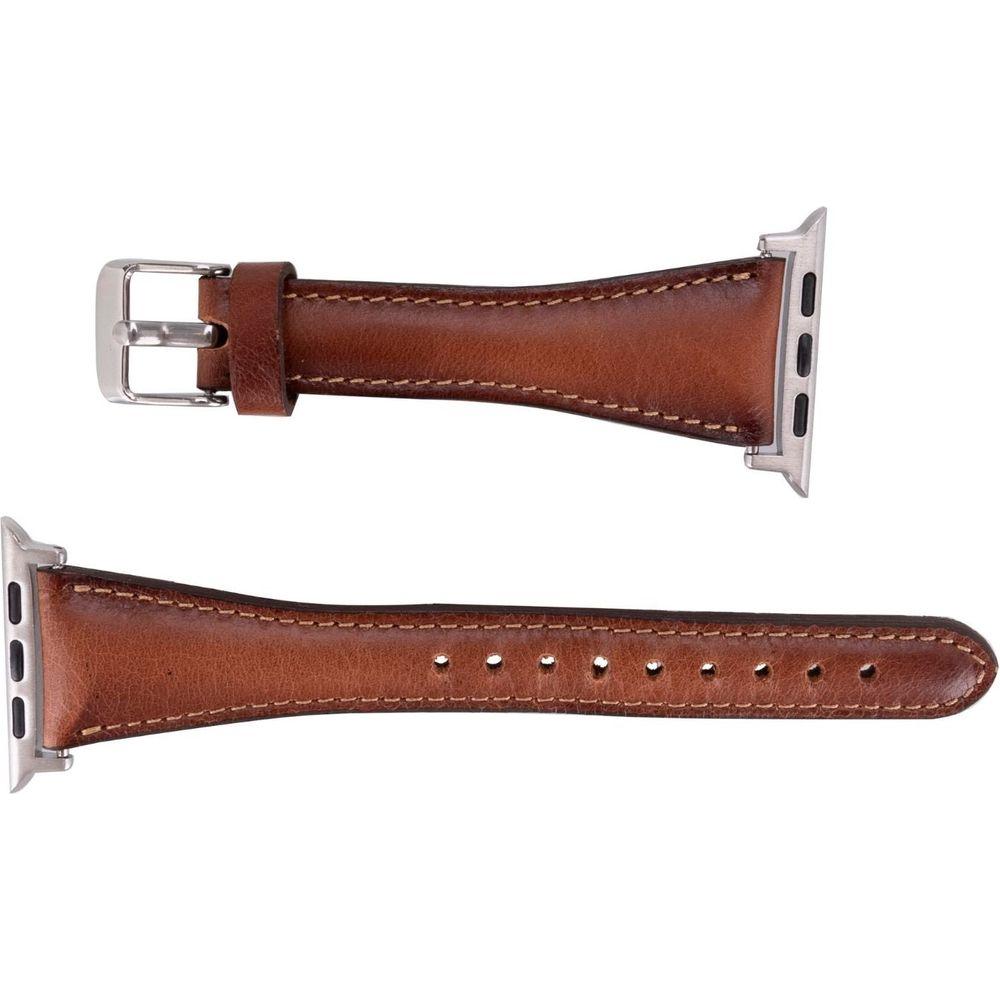 Evansville Slim Leather Bands for Apple Watch 9, Ultra 2 & SE-3