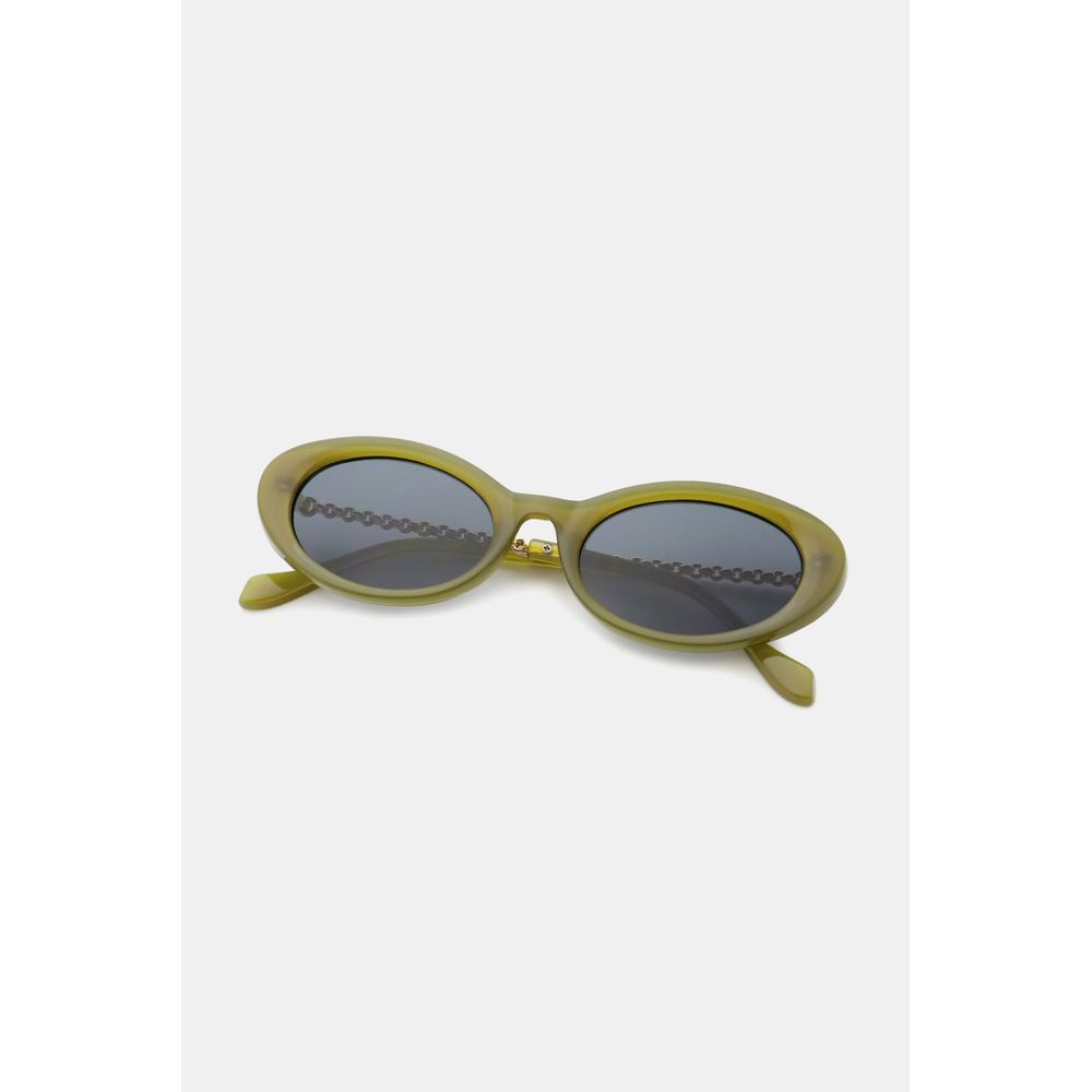 Polycarbonate Frame Cat-Eye Sunglasses