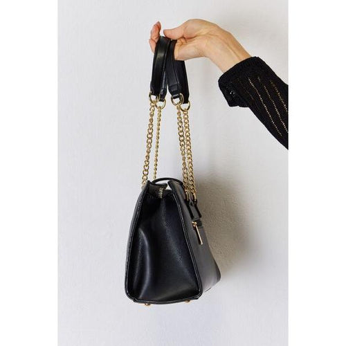 Load image into Gallery viewer, David Jones Quilted PU Leather Handbag
