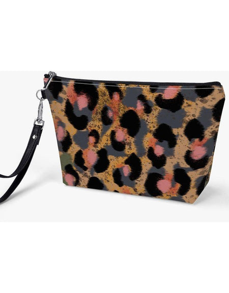 JES Zipper Wristlet / Makeup Bag - Where Luxury Meets Functionality