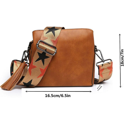 Load image into Gallery viewer, Designer Mini Shoulder Bag with Multipockets in Tan
