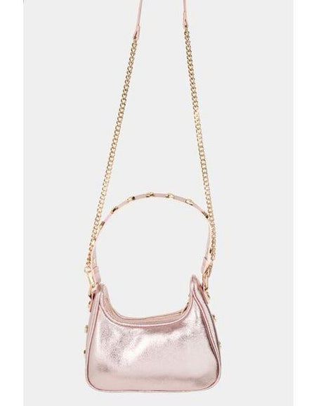 Fame Star Button Trim Hobo Handbag - A Luxurious Statement Piece