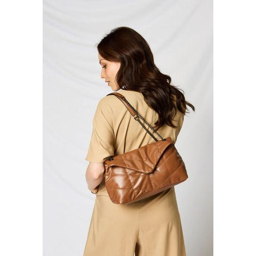 Load image into Gallery viewer, SHOMICO PU Leather Chain Handbag - A Symphony of Style and Elegance
