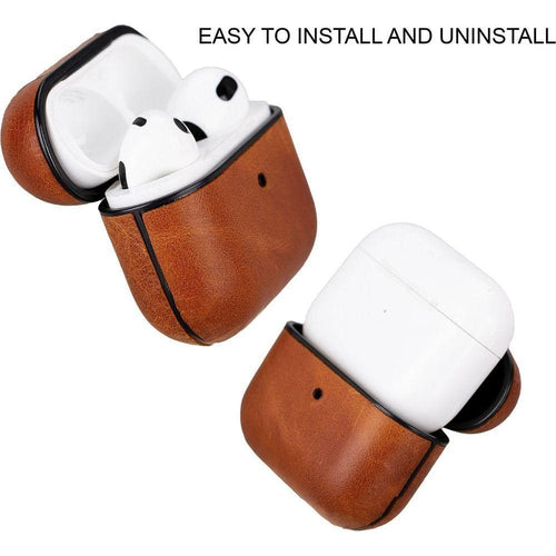 Load image into Gallery viewer, Gillette Leather Case for AirPods 3-3
