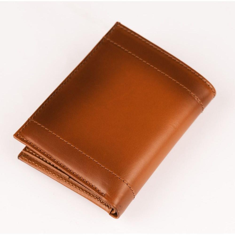 Glendo Apple AirTag Slot Leather Wallet, Handcrafted, Unisex-3