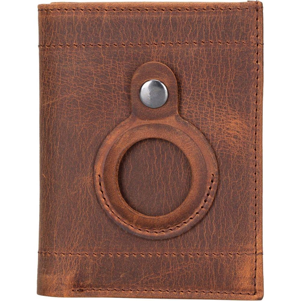 Glendo Apple AirTag Slot Leather Wallet, Handcrafted, Unisex-20