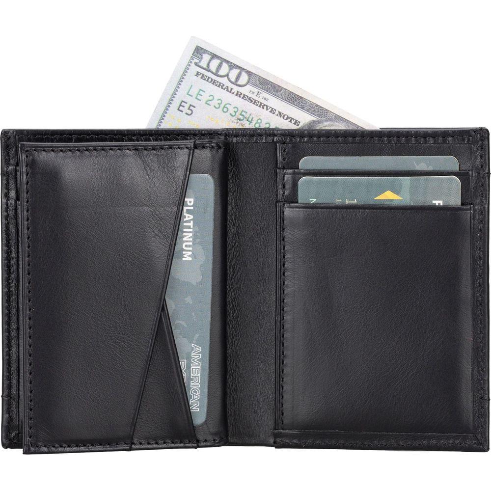 Glendo Apple AirTag Slot Leather Wallet, Handcrafted, Unisex-18