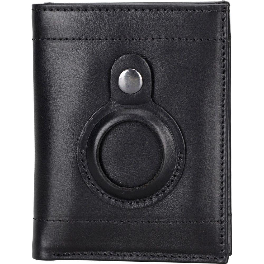 Glendo Apple AirTag Slot Leather Wallet, Handcrafted, Unisex-16
