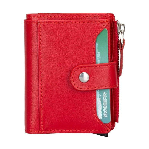 Load image into Gallery viewer, Glenrock Genuine Cowhide Leather Pop Up Card Holder Wallet-26
