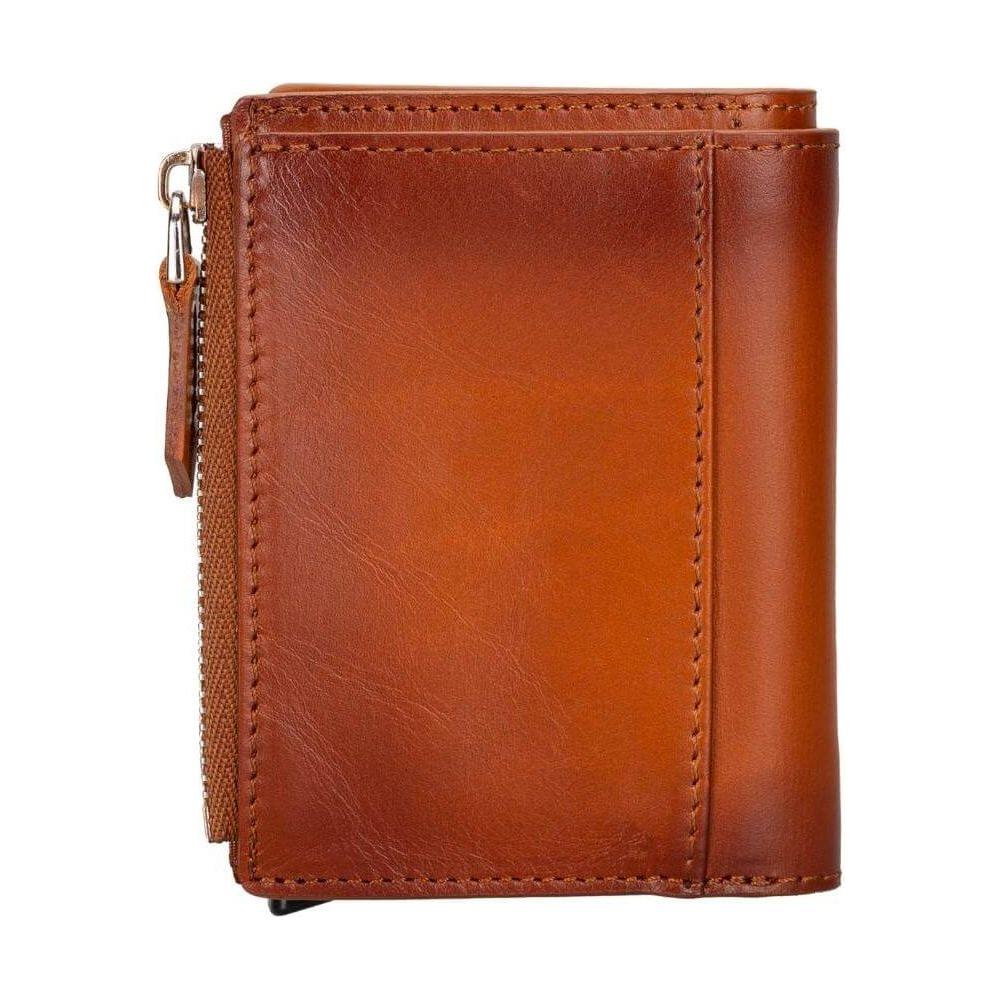 Glenrock Genuine Cowhide Leather Pop Up Card Holder Wallet-3