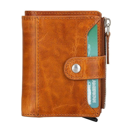 Load image into Gallery viewer, Glenrock Genuine Cowhide Leather Pop Up Card Holder Wallet-14
