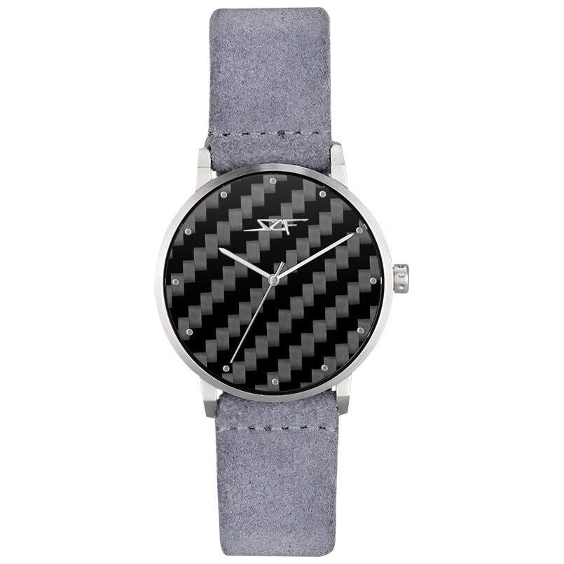 GRIGIO ALPHA Series Carbon Fiber Watch - A Timeless Elegance