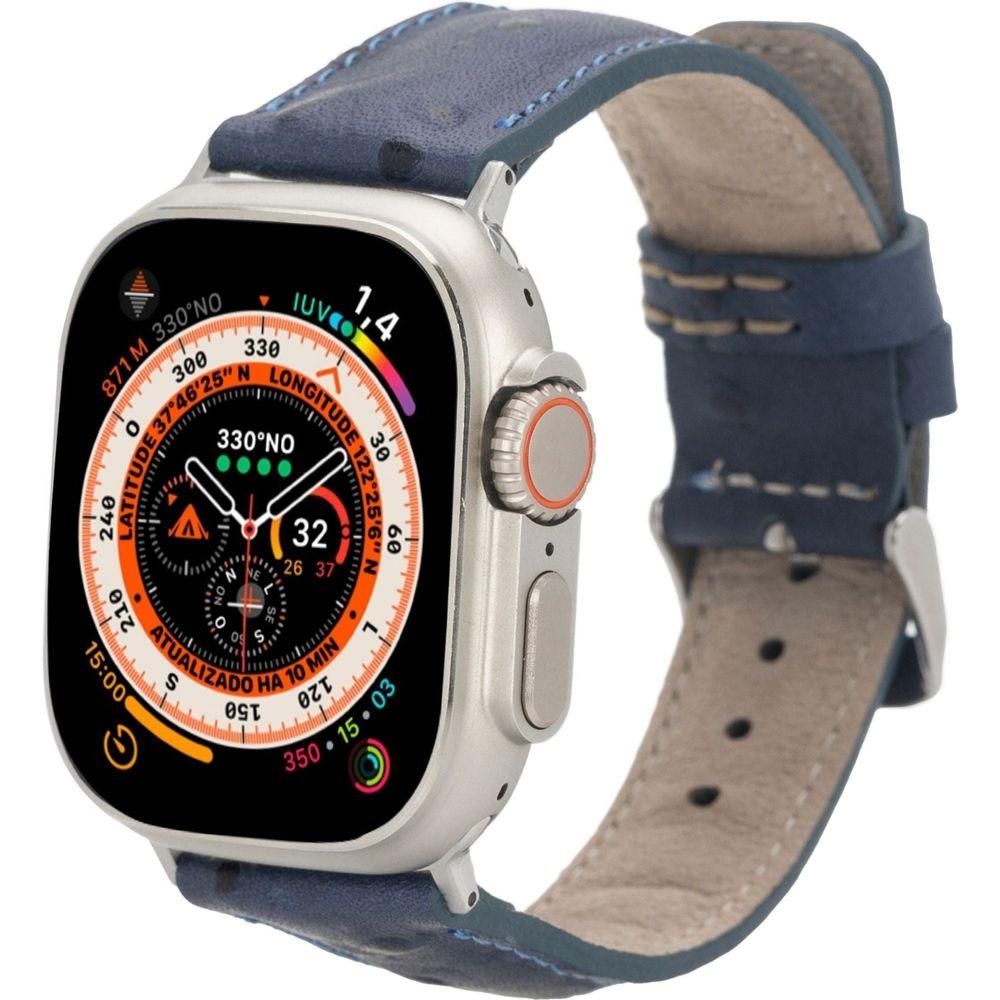 Guernsey Leather Bands for Apple Watch 9, Ultra 2 & SE-5