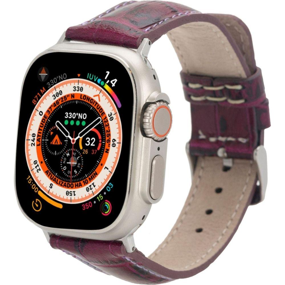 Guernsey Leather Bands for Apple Watch 9, Ultra 2 & SE-35