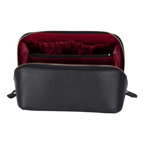Load image into Gallery viewer, Ella Leather Make up Bag-3
