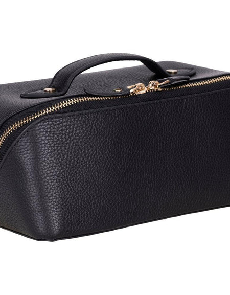 Haines Leather Cosmetic Bag – Stylish & Durable Makeup Bag for Travel-0