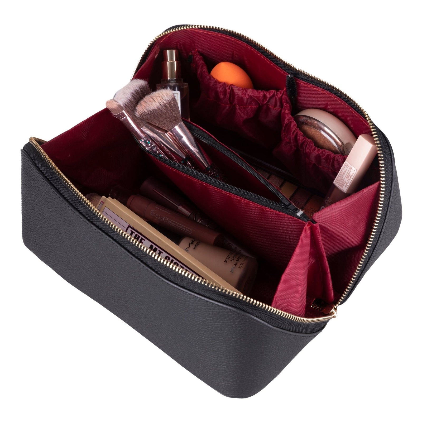 Ella Leather Make up Bag-2