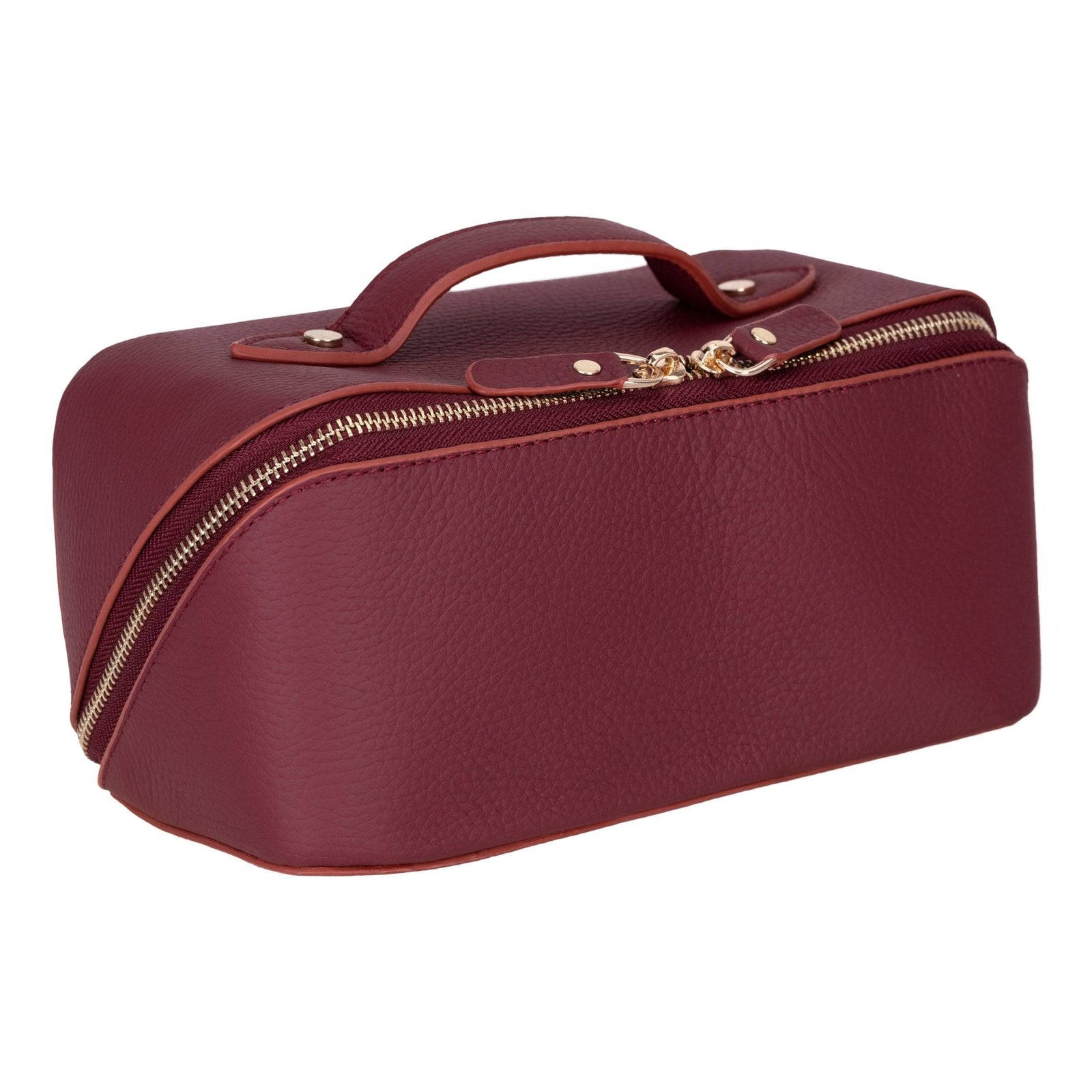 Ella Leather Make up Bag-6
