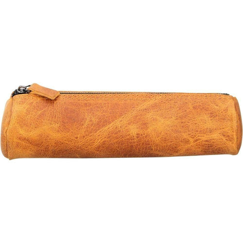 Load image into Gallery viewer, Handmade Genuine Cow Leather Pencil Case-5
