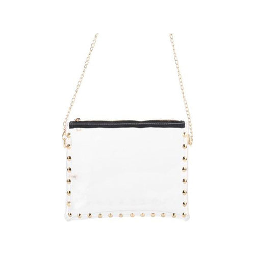 Load image into Gallery viewer, Clear Envelope Shape Handbag With Chain Strap
