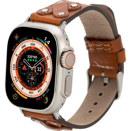 Load image into Gallery viewer, Hulett Leather Bands for Apple Watch 9, Ultra 2 &amp; SE-20
