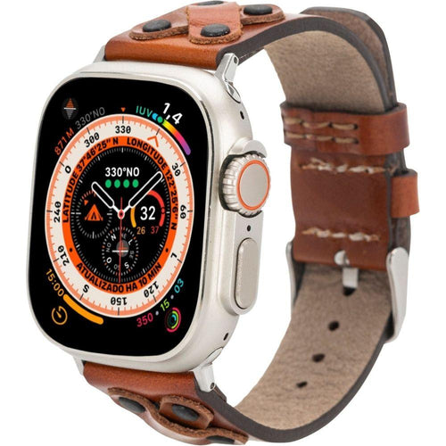 Load image into Gallery viewer, Hulett Leather Bands for Apple Watch 9, Ultra 2 &amp; SE-0
