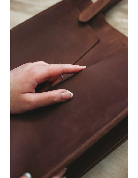 Personalize Leather Bag, For Women, Soft Leather Tote