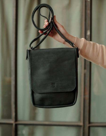 Real Leather Handbag, Leather Carry Case, Cross Body Bag for Men,