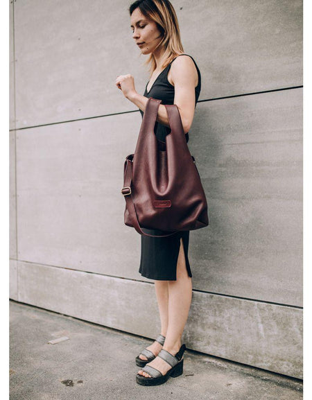 Luxury Leather Handbag: Exquisite Soft Leather Shoulder Bag by Our Brand