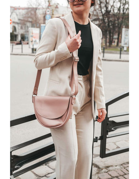 Ladies Leather Bag, Small Leather Pouch, Little Crossbody Bag