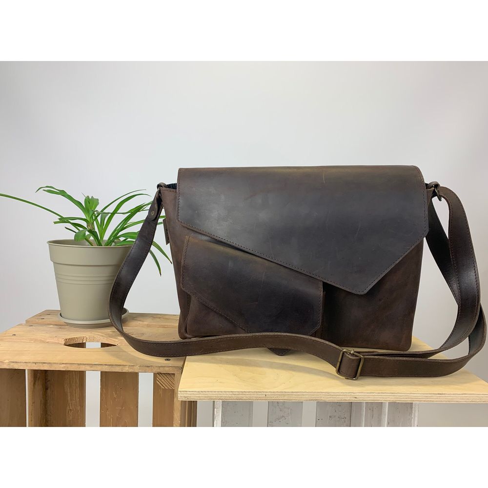 Large Top Handle Leather Bag, Rieltor Gift for Men, Leather Satchel