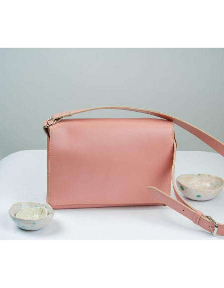 Elegant Small Bag - Soft Leather Purse Crossbody