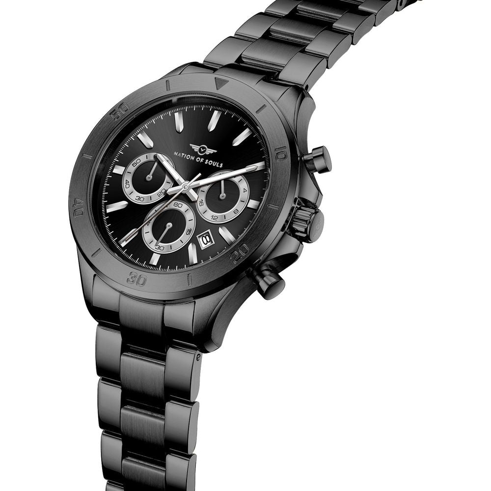 Chronograph One | Black - Silver