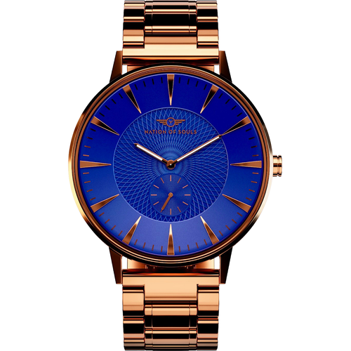 Load image into Gallery viewer, Eclipse | Rose Gold Gloss - Cobalt Blue
