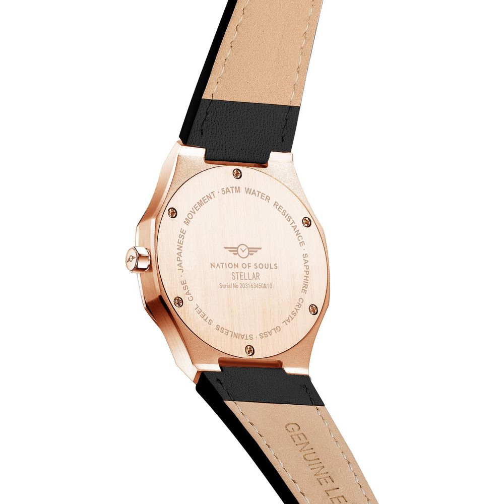 Stellar | Rose Gold - Black