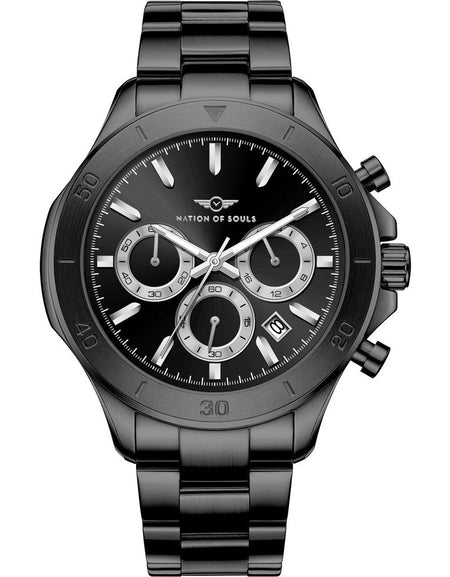 Chronograph One | Black - Silver