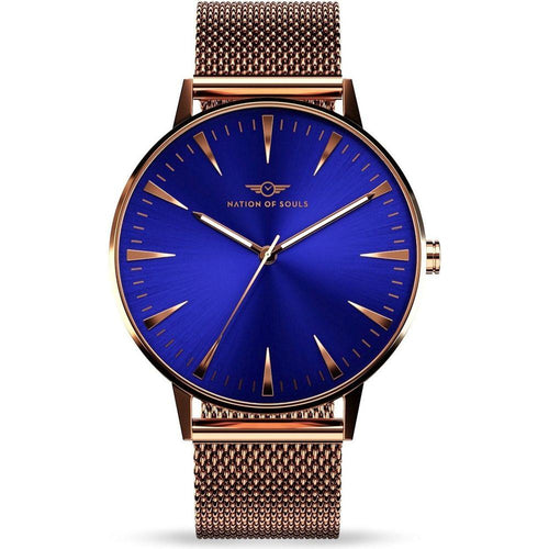 Load image into Gallery viewer, Argo | Rose Gold Gloss - Cobalt Blue
